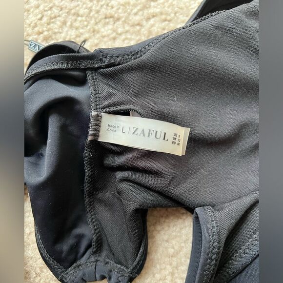 NWT Zaful One Piece Zipper High Cut Bathing Suit - Picture 7 of 7